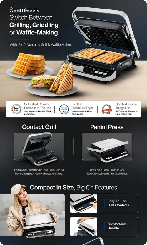 Yedi's Griller Premium A+ page